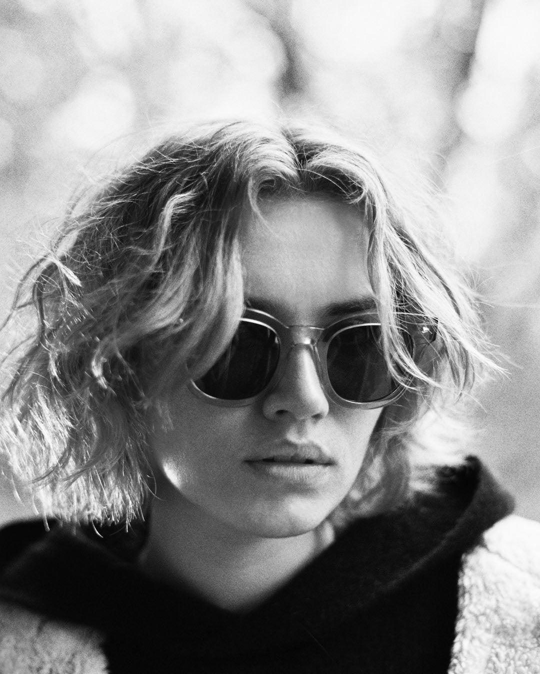 Epokhe Dylan Sunglasses Smoked Crystal Polished / Green