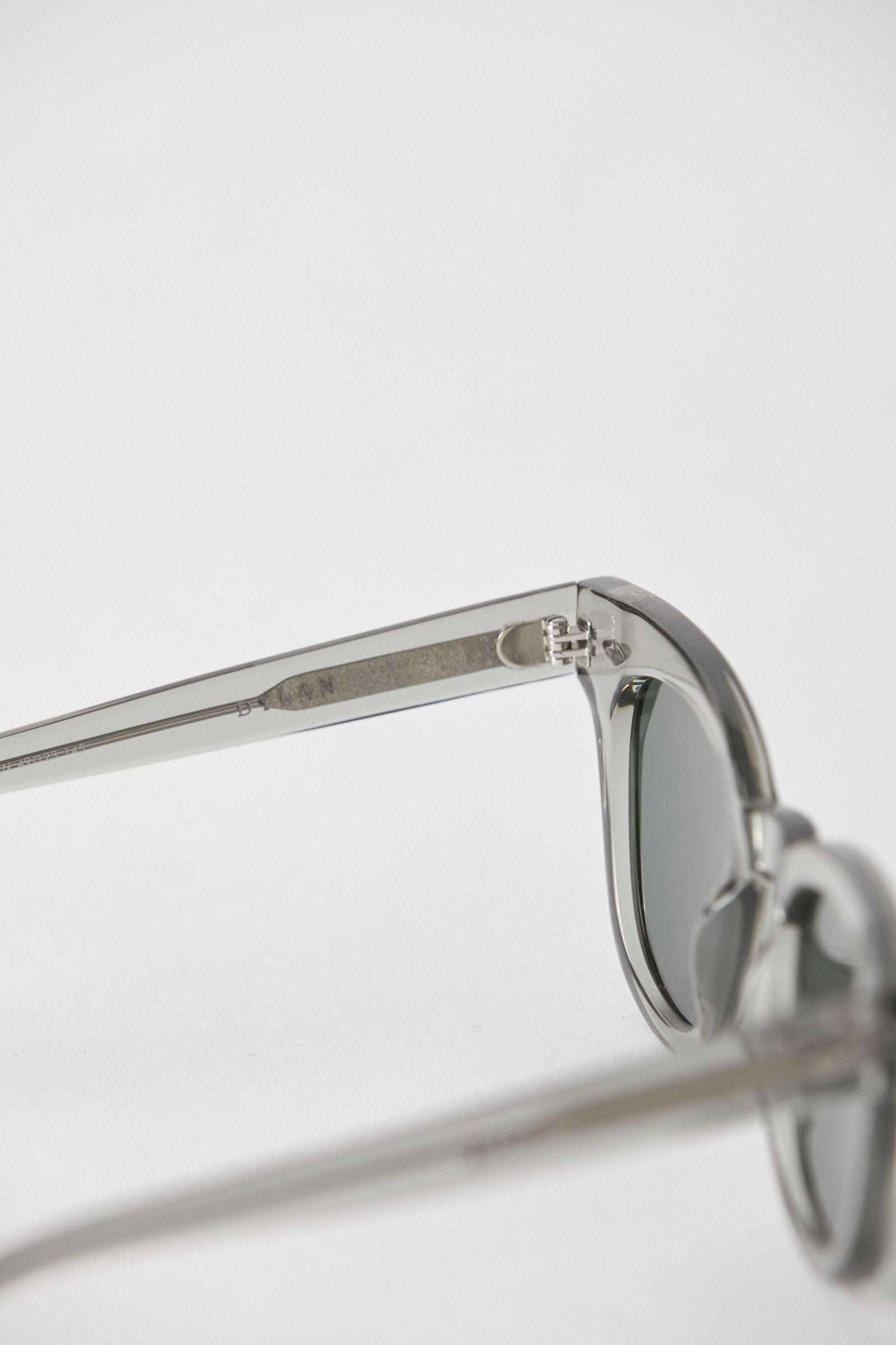 Epokhe Dylan Sunglasses Smoked Crystal Polished / Green