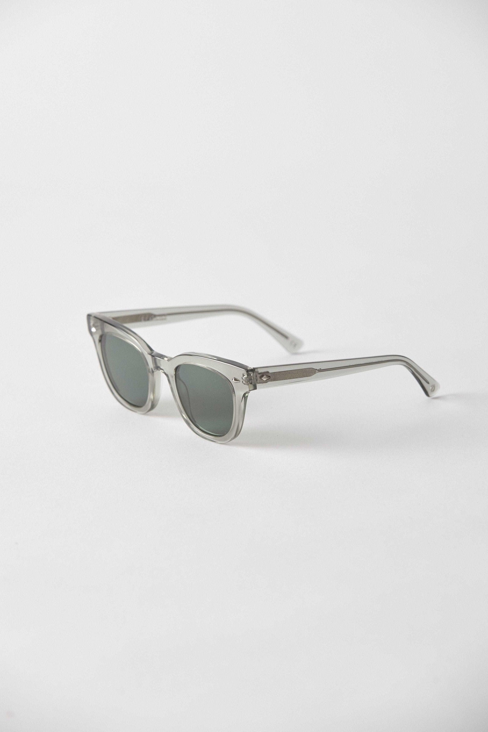 Epokhe Dylan Sunglasses Smoked Crystal Polished / Green