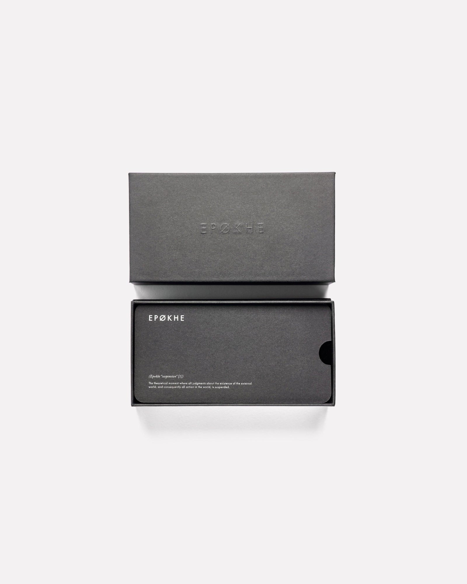 Epokhe Reprise Sunglasses Black Polished / Black