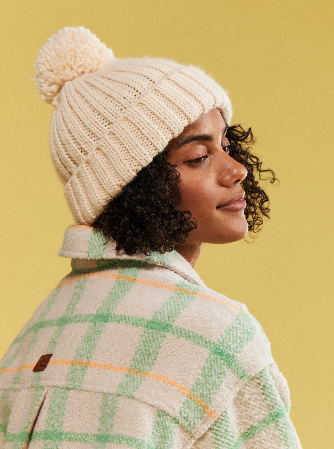 Womens Opal Ocean Knitted Beanie