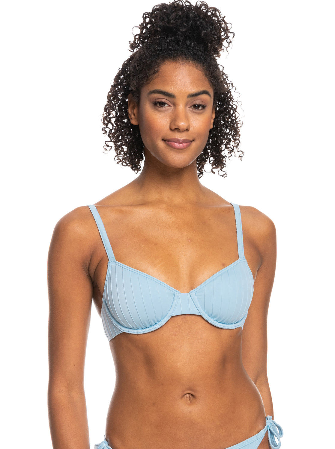 Womens Roxy Love The Muse Underwried Bra Bikini Top