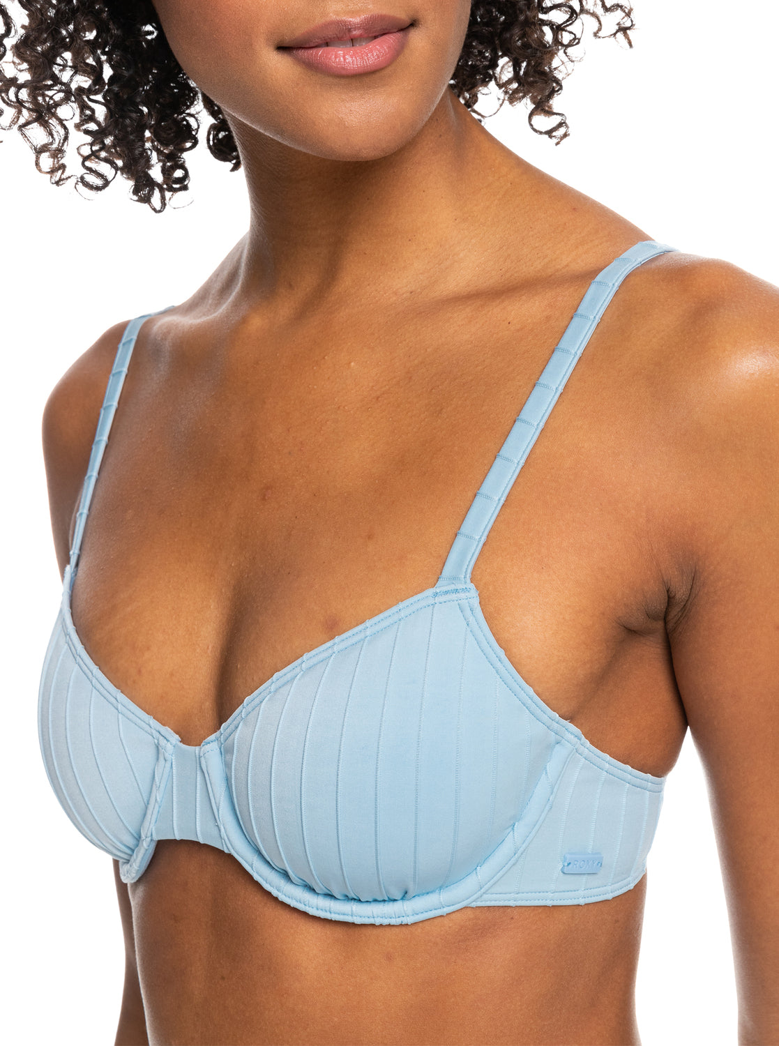 Womens Roxy Love The Muse Underwried Bra Bikini Top