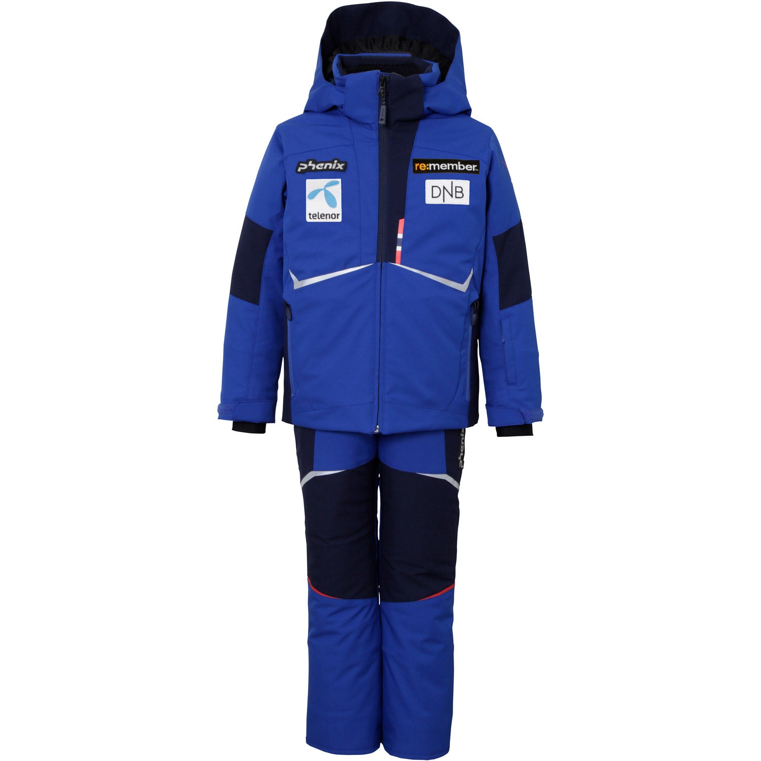 Norway Alpine Team Kids Two-piece Ski Suit