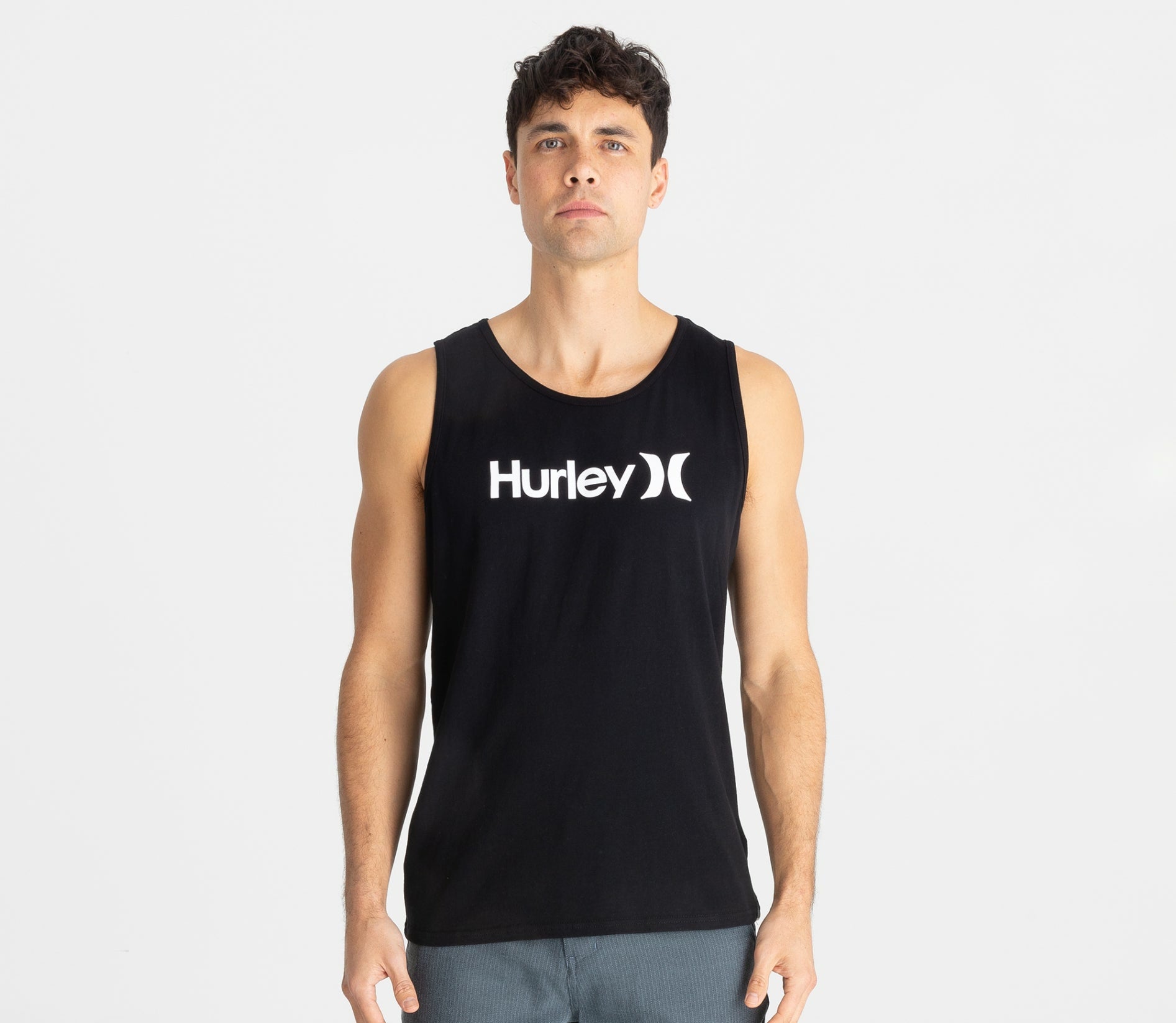 Everyday Washed One And Only Hurley Mens Solid Singlet
