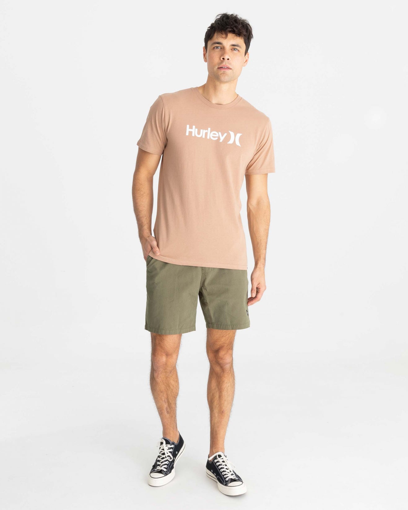 Everyday Washed One And Only Hurley Mens T Shirt