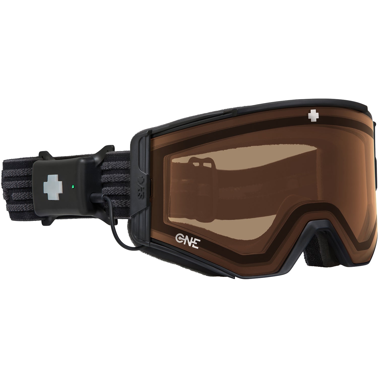 Spy Ace Electrochromic Goggle 2019 Black Persimmon One lens 1