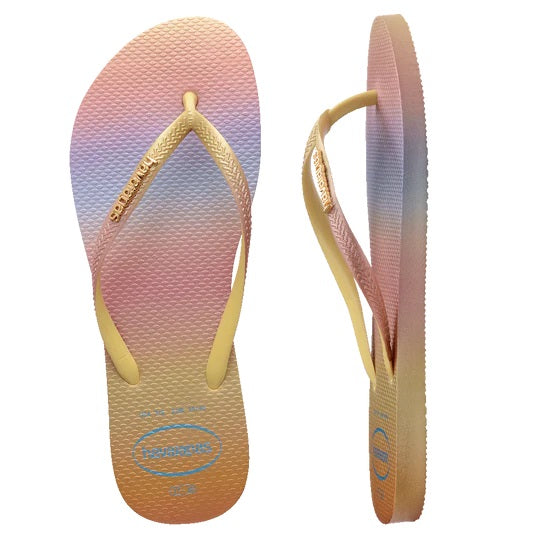 Slim Metal Logo Gradient Thongs