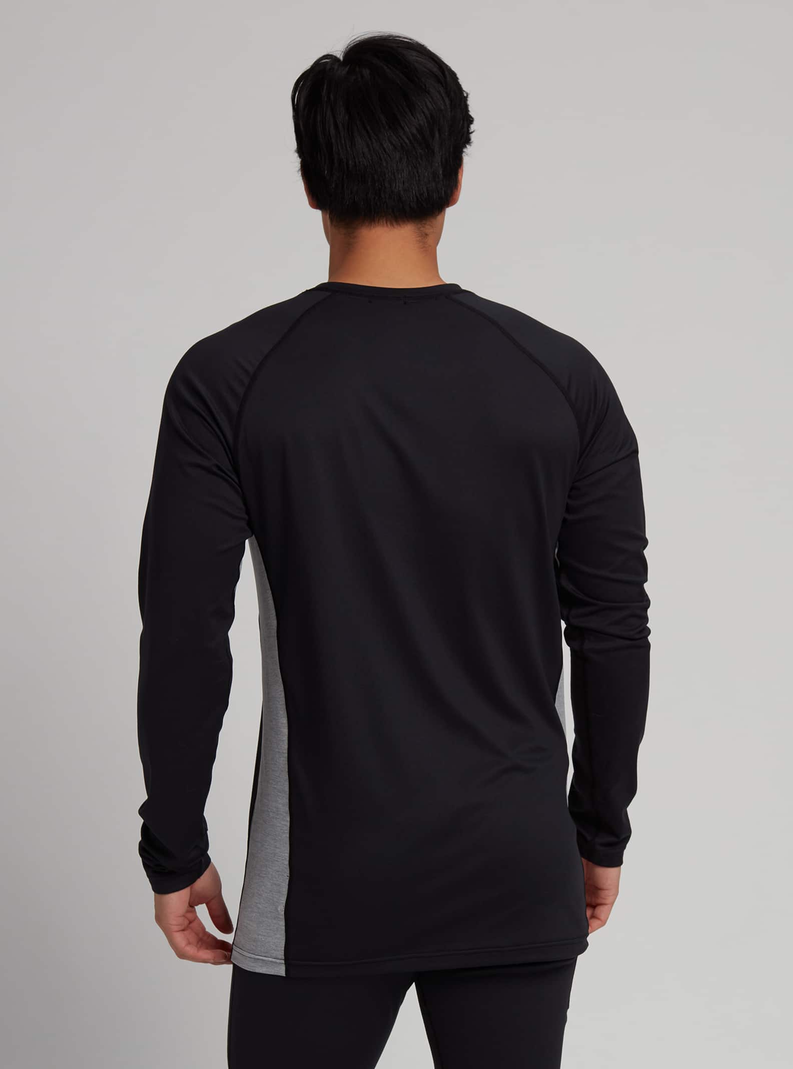 Burton Midweight X Base Layer Crew 2022 True black / gray heather