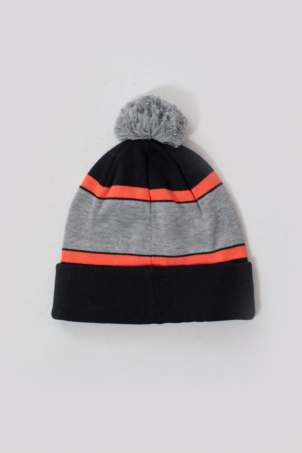 WNDRR CLUSTER POM POM BEANIE Black/orange/grey