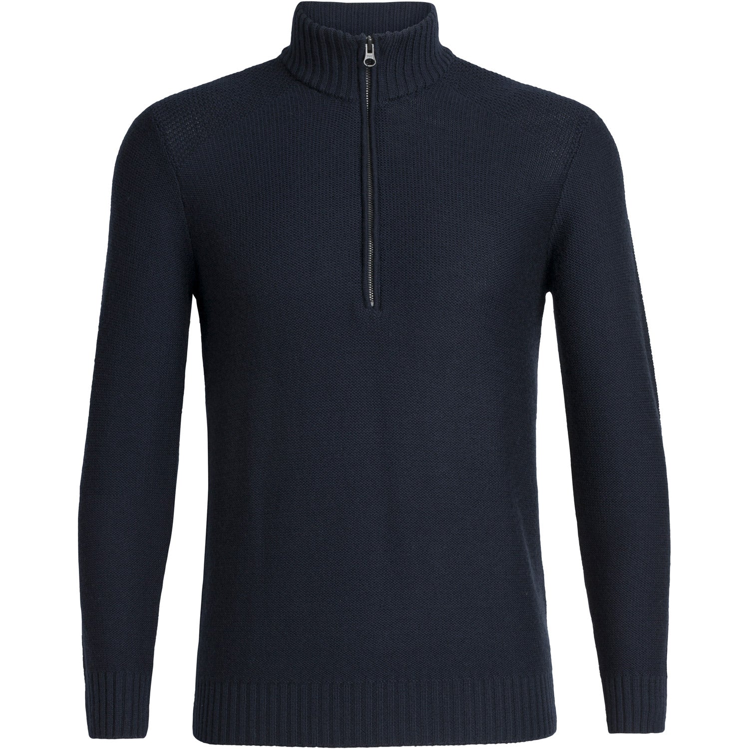 Icebreaker Mens Waypoint Long Sleeve Halfzip Skivvy Midnight Heather