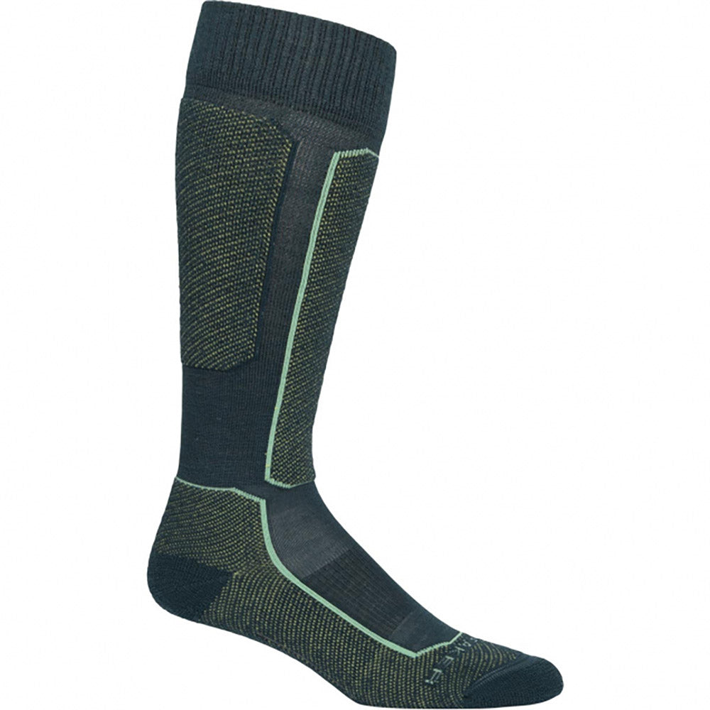IceBreaker Ski+ Light Over the Calf Womens Sock Nightfall / Aloe