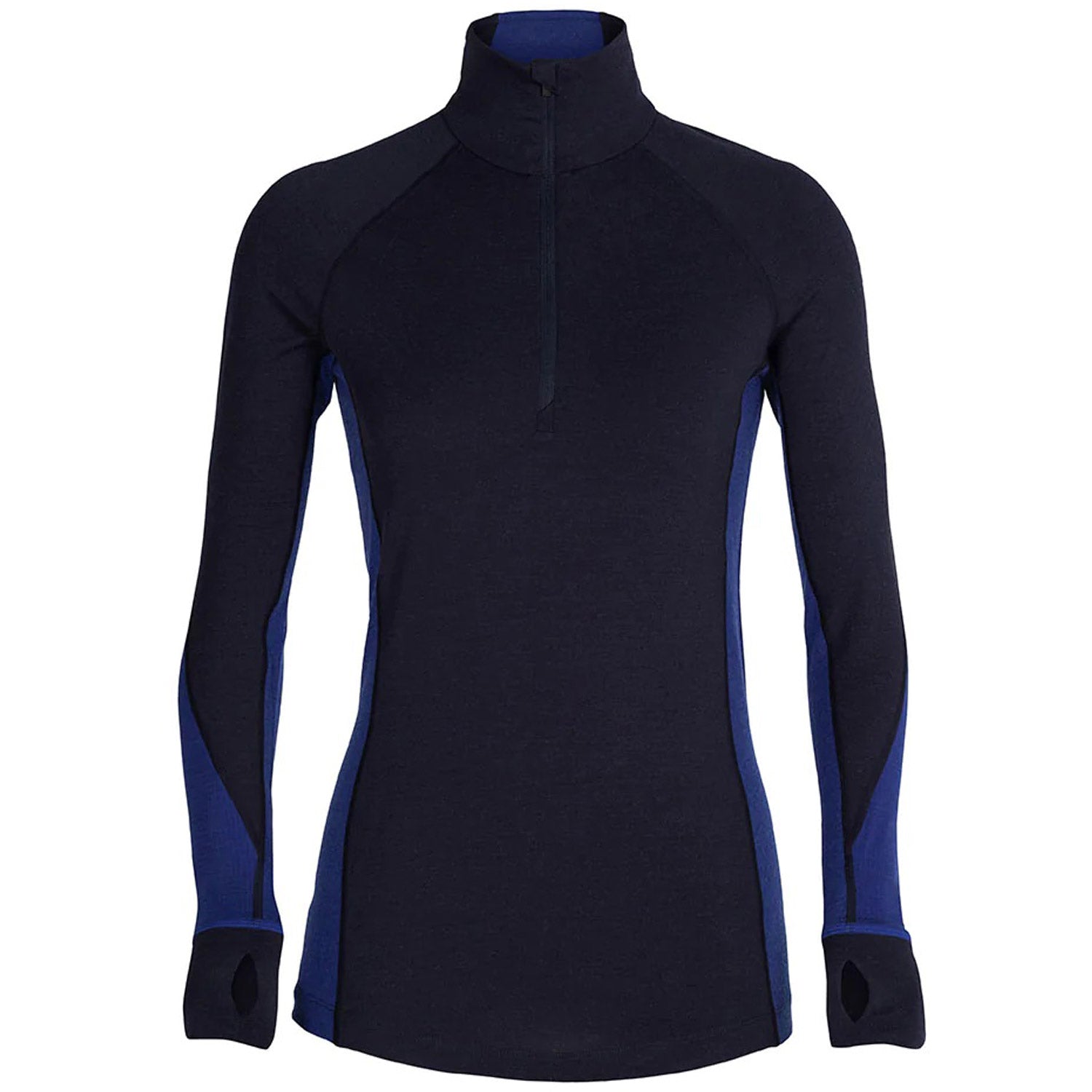 Womens BodyfitZone 260 Zone Long Sleeve Halfzip Skivvy