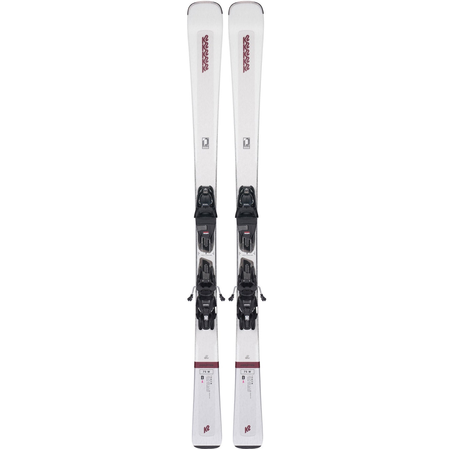 Disruption 75 Womens Skis w/ ERP10 Bindings 2023