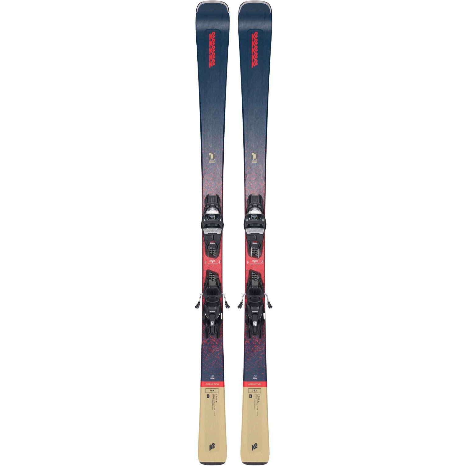 Disruption 76 X Skis w/ M3 10 Bindings 2023