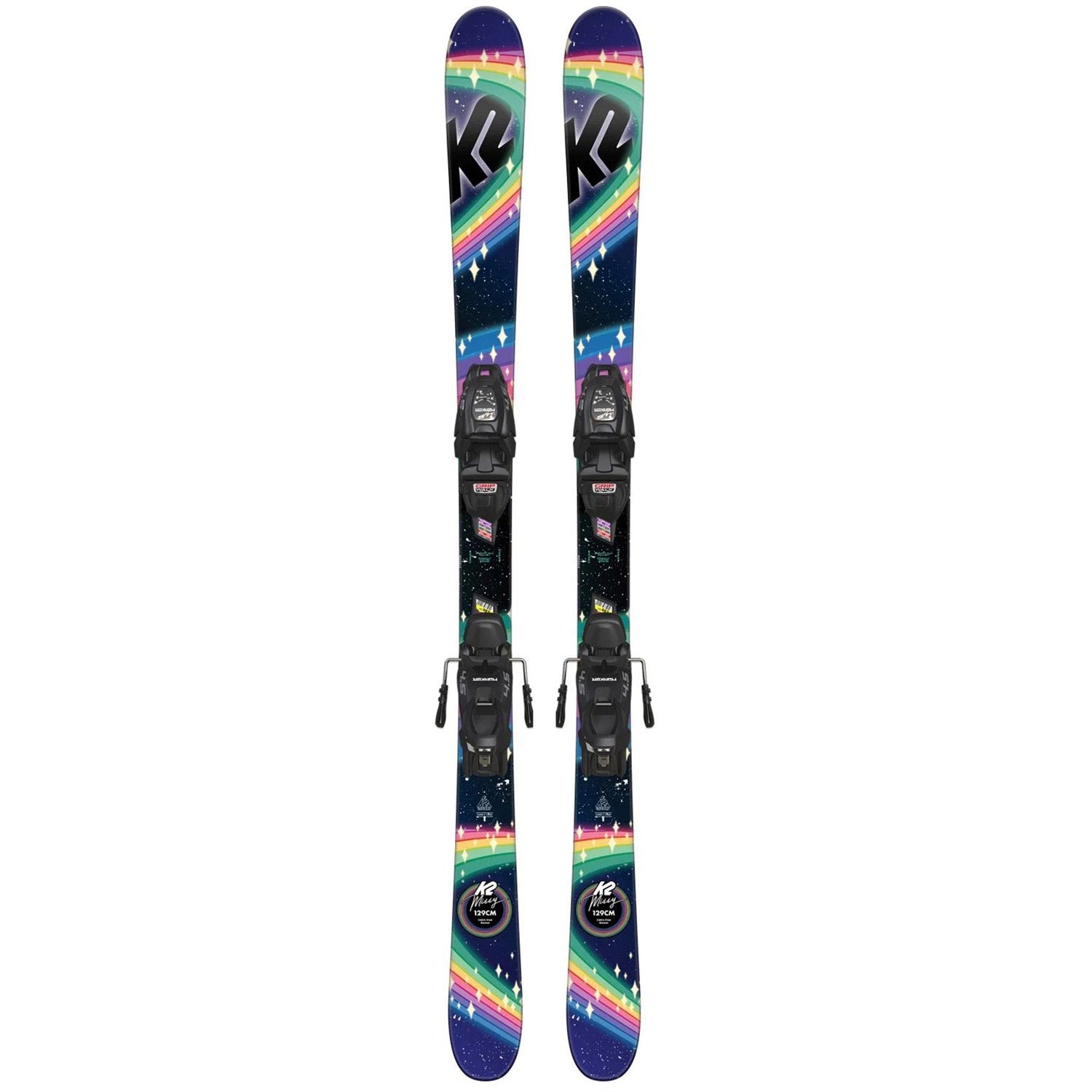 Missy Jr Skis w/ 4.5 FDT Bindings