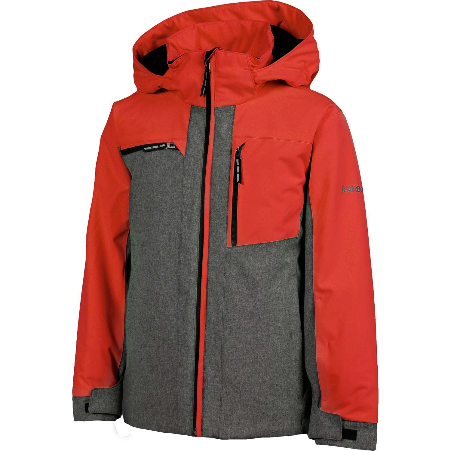 Karbon Brake Boys Ski Jacket 2020 Fire