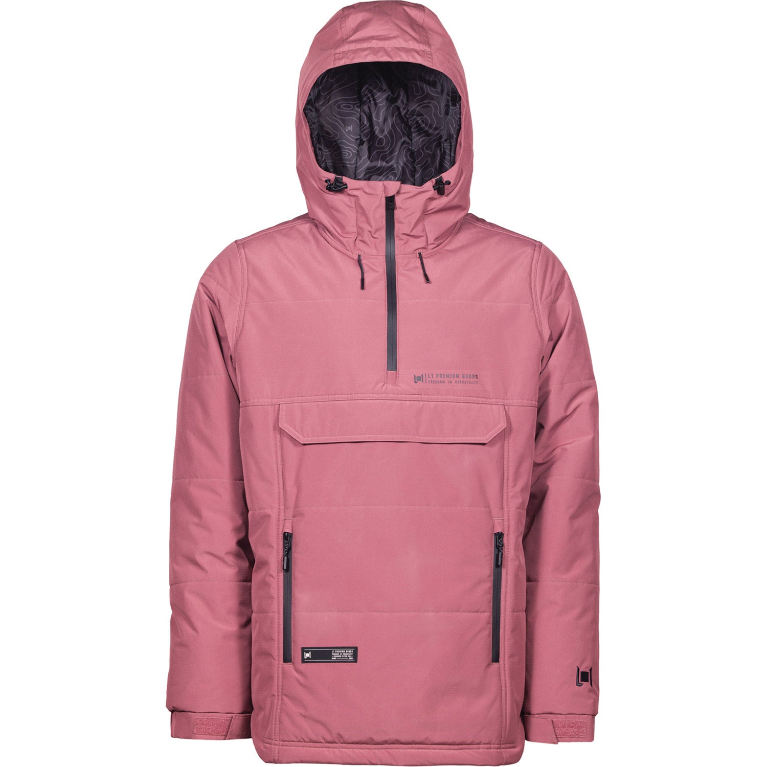 L1 Aftershock Snowboard Jacket Burnt Rose