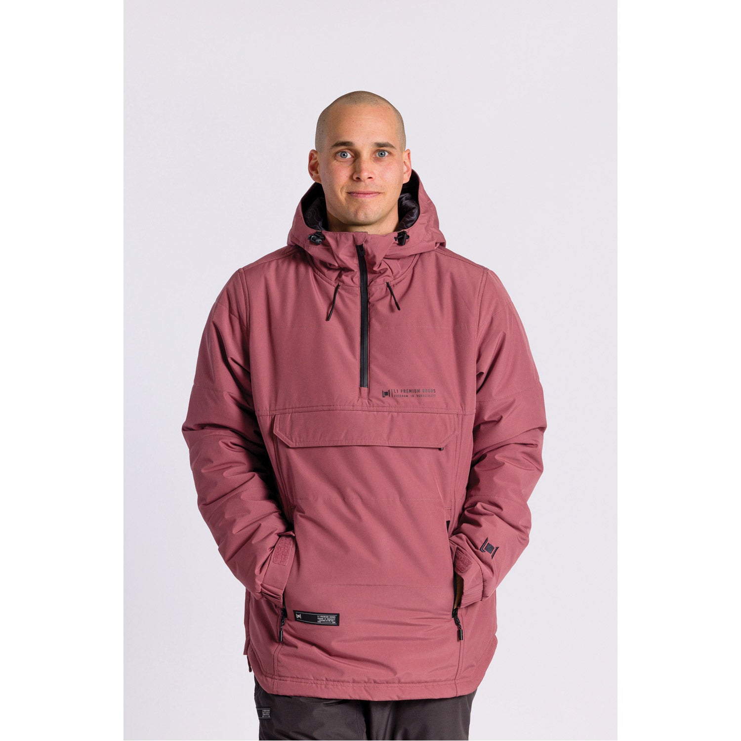 L1 Aftershock Snowboard Jacket Burnt Rose