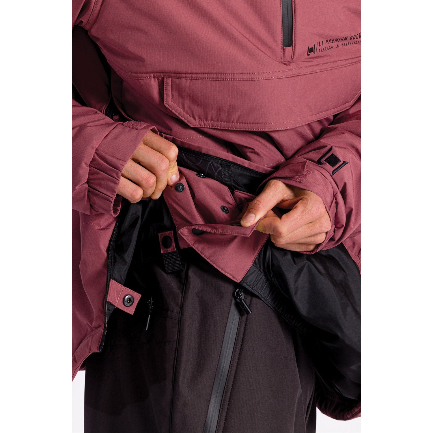 L1 Aftershock Snowboard Jacket Burnt Rose