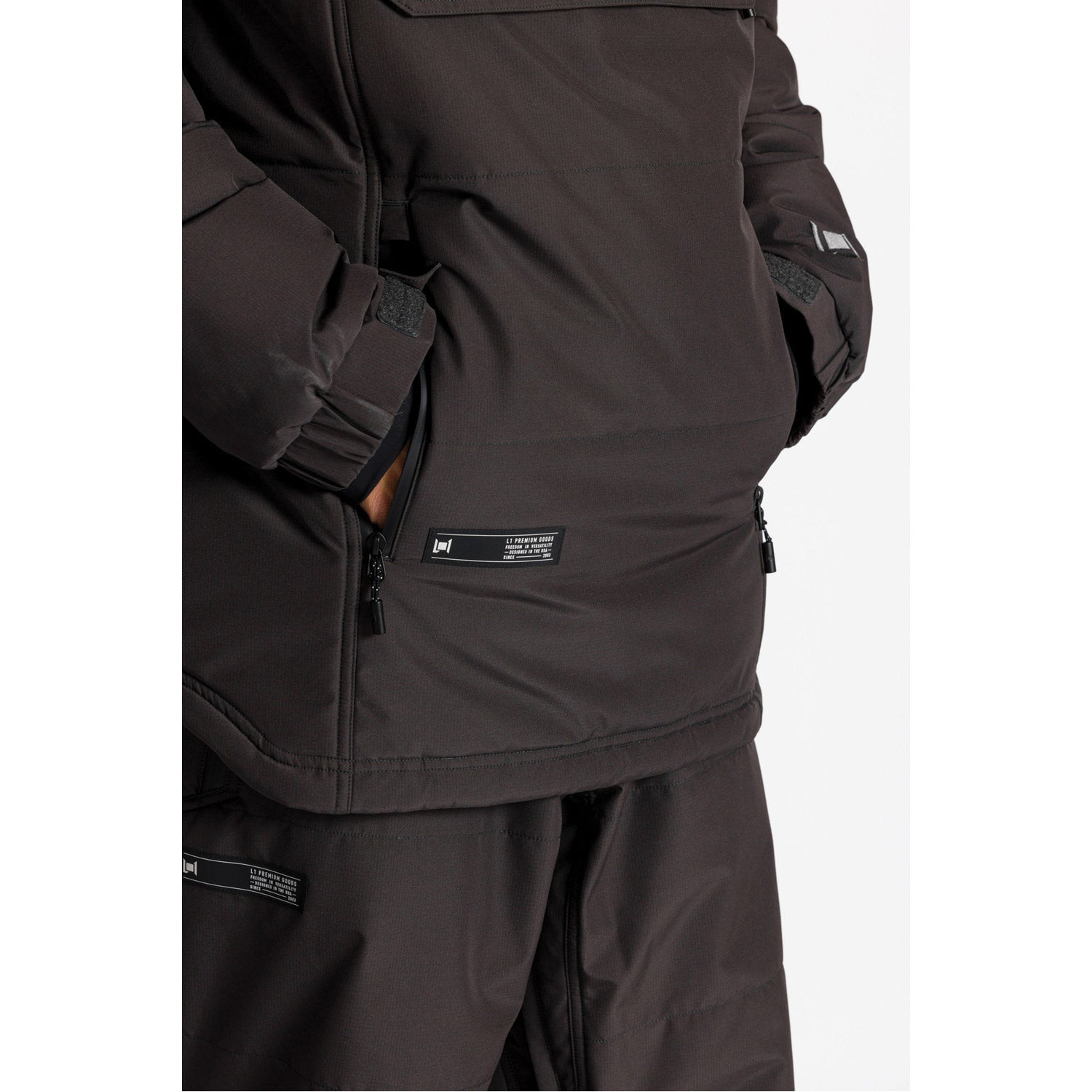 L1 Aftershock Snowboard Jacket Black