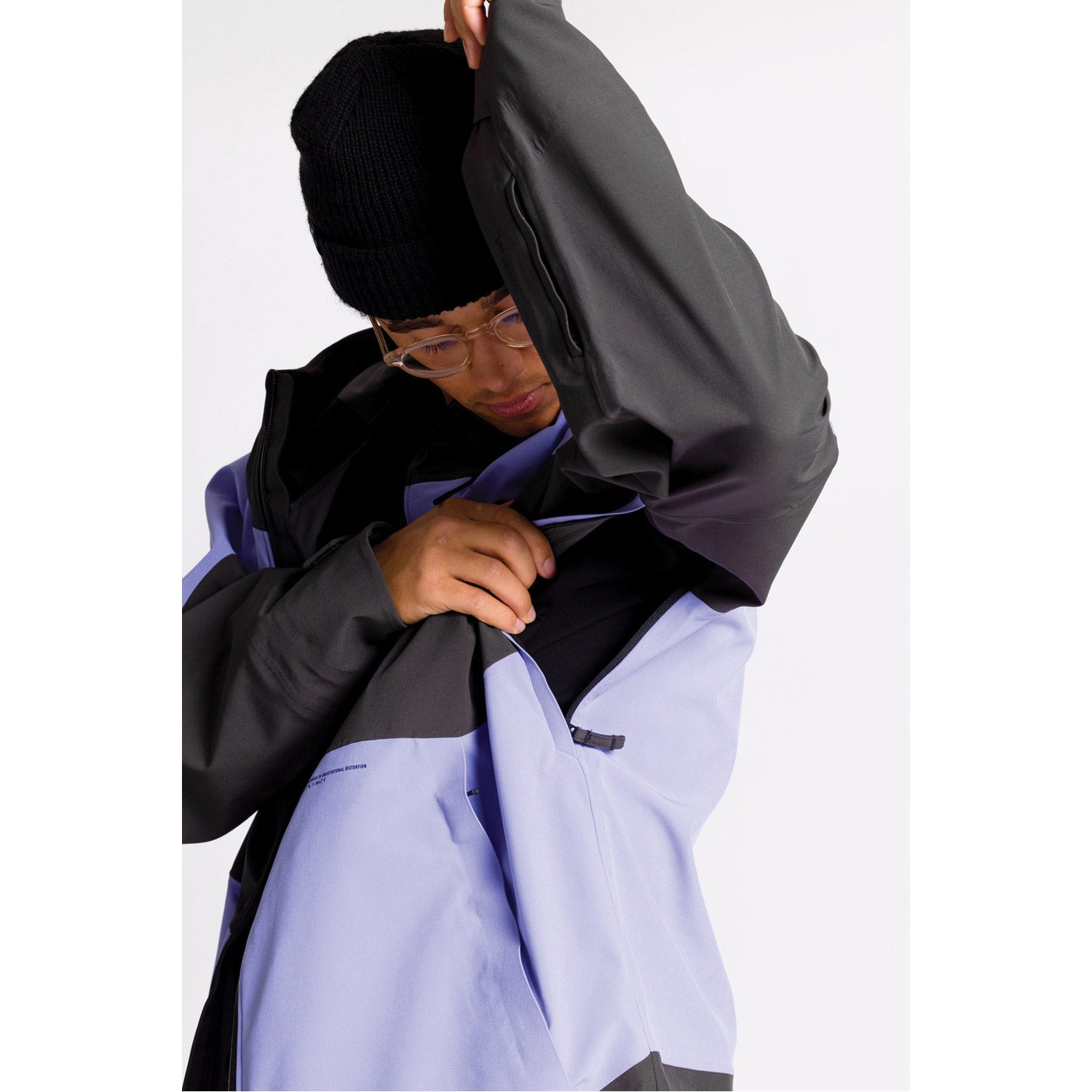 L1 Parton Snowboard Jacket Phantom / Ultraviolet