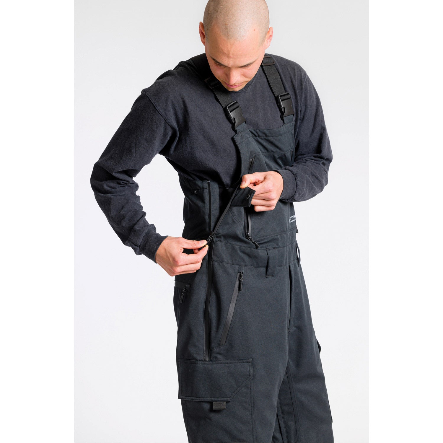 L1 Sentinal Bib Pant Black