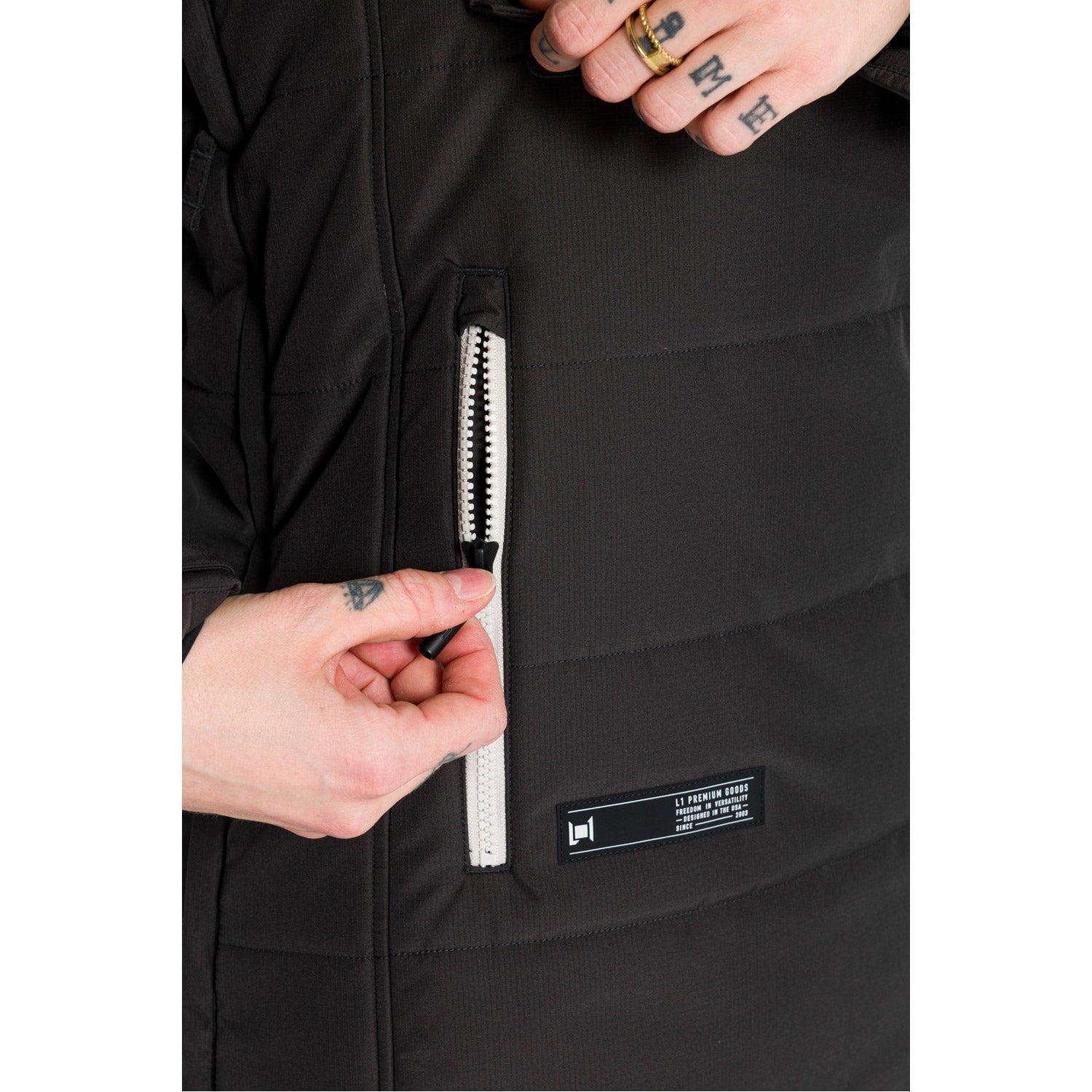 L1 Snowblind Snowboard Jacket Phantom