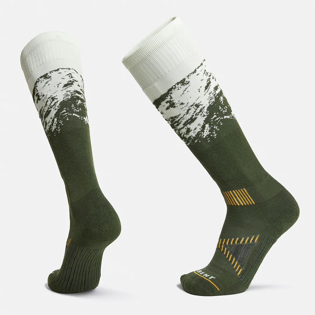 Le Bent Sammy Carlson Pro Snow Sock Kombu Green