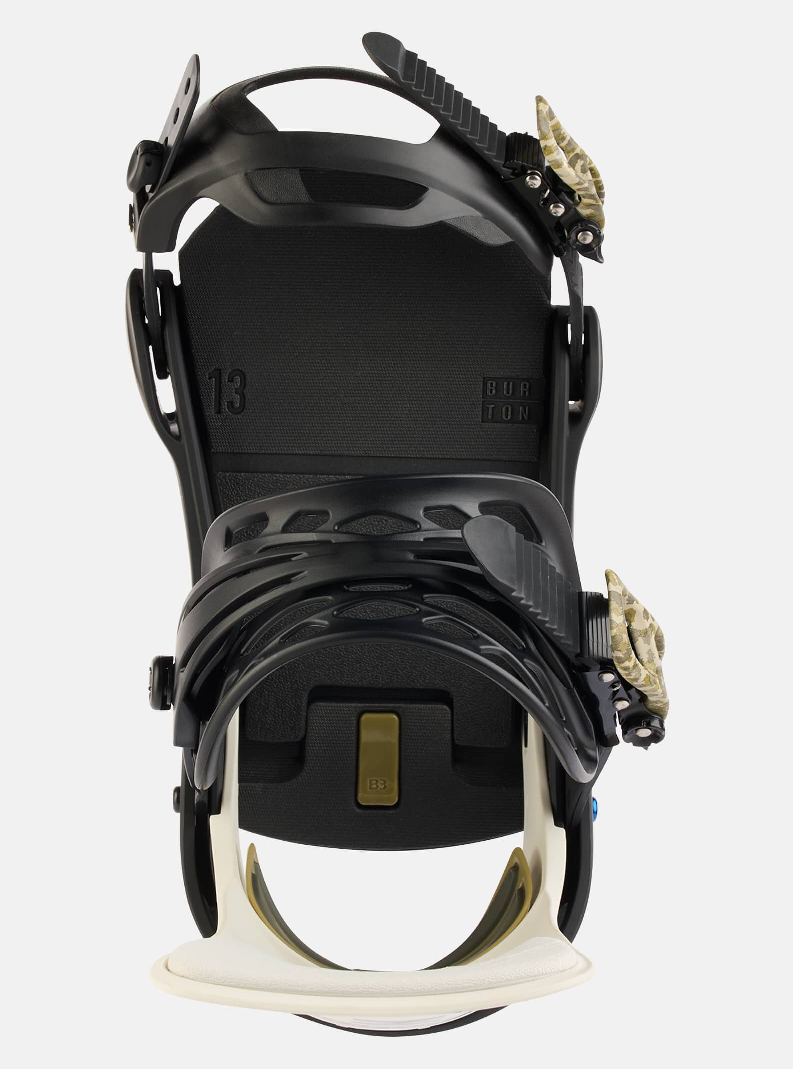 Burton Men's Burton Cartel X Re:Flex Snowboard Bindings Black/Stout White/Logo