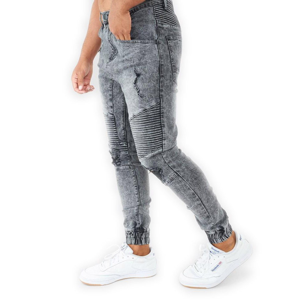 LSKD Torment Denim Pant Grey Snow