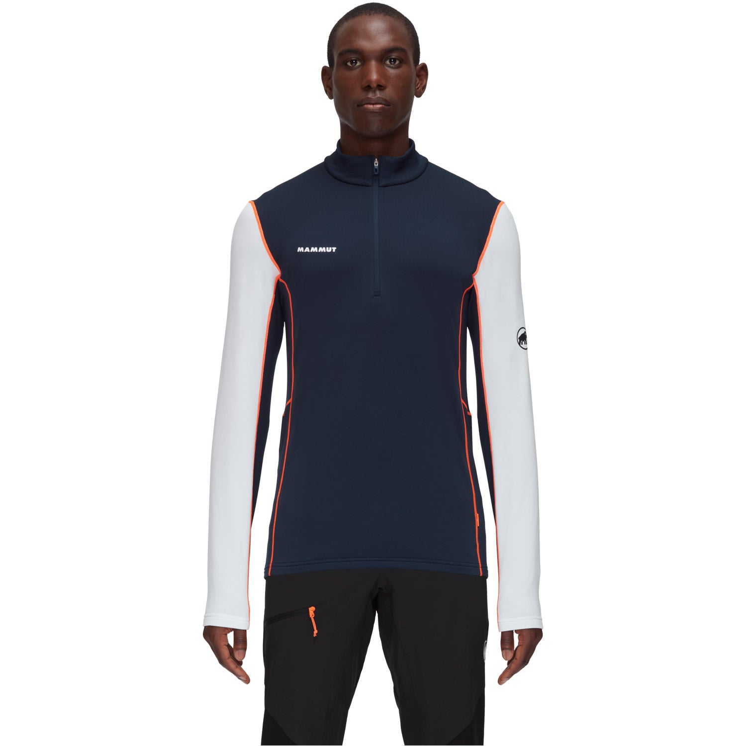 Mammut Aenergy Half Zip Pullover Mens Skivvy 2022 Marine White