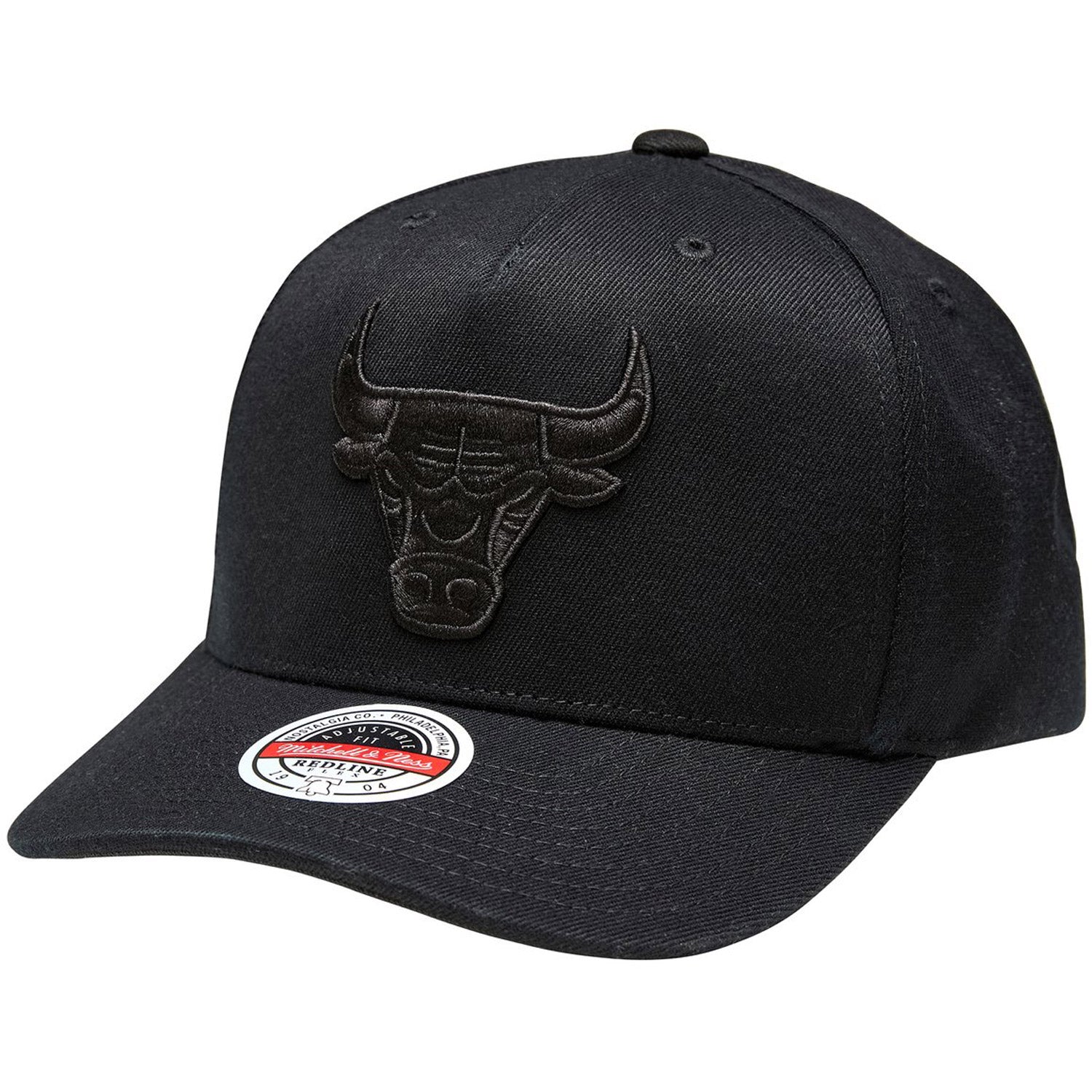 Mitchell & Ness Chicago Bulls Black Team Logo Classic Snapback
