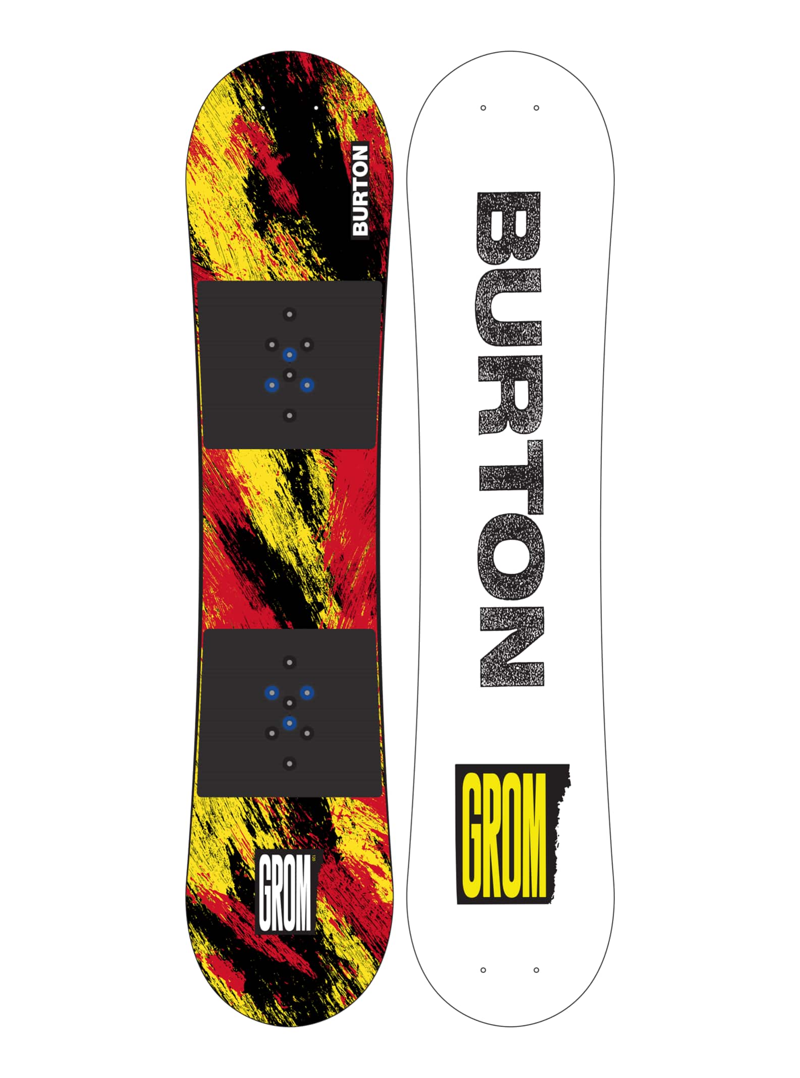 Burton Kids' Burton Grom Snowboard Ketchup/Mustard