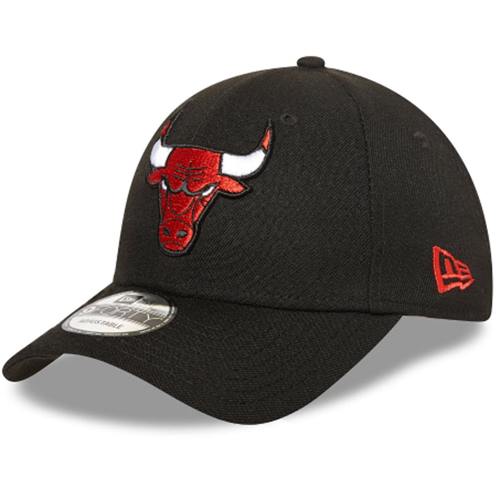 New Era Bulls Black 9FORTY Cloth Strap