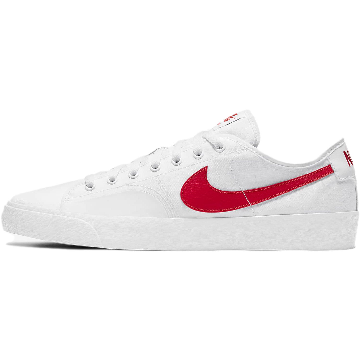 Nike SB BLZR Court Skate Shoe White Univeristy Red