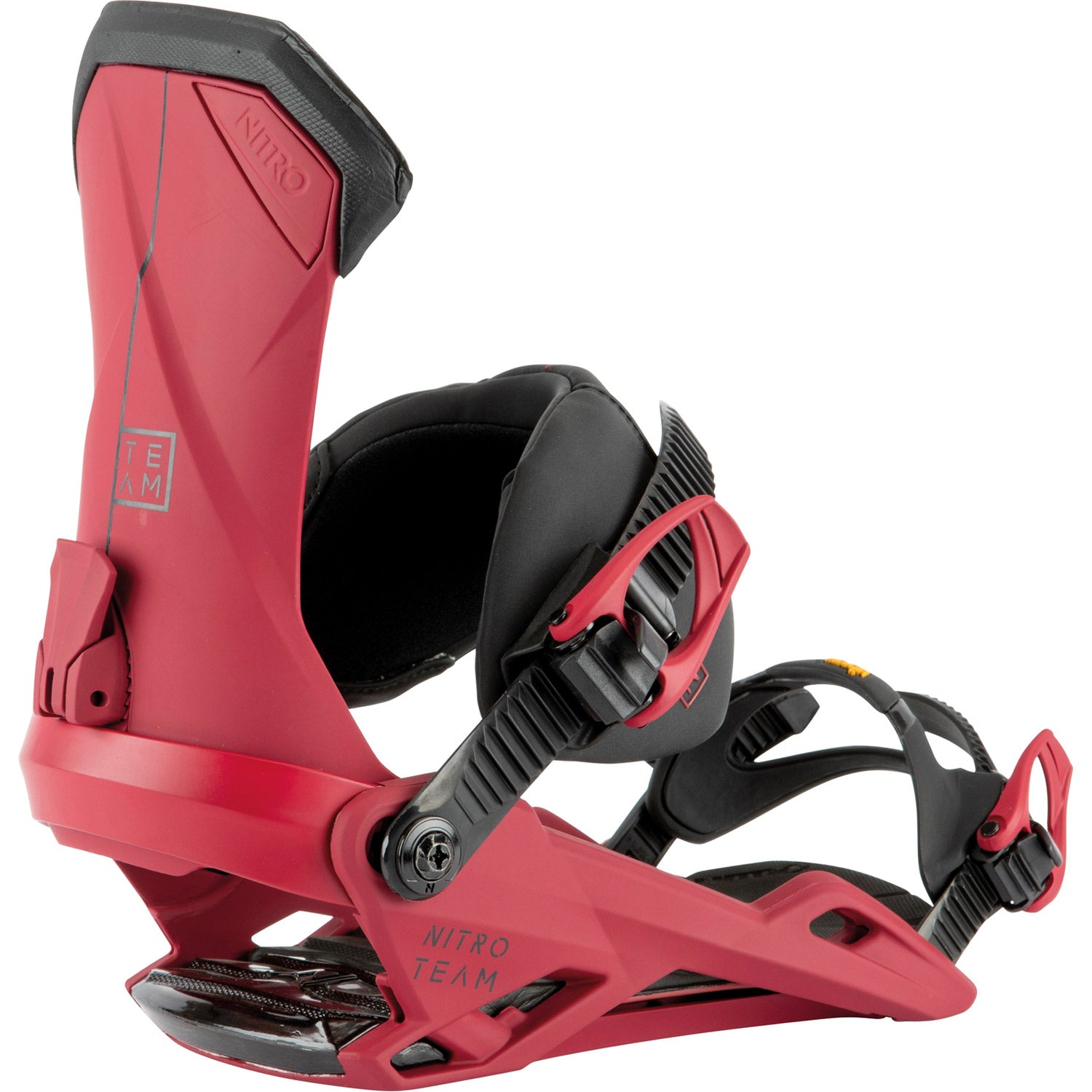 Nitro Team Snowboard Binding 2022 Red