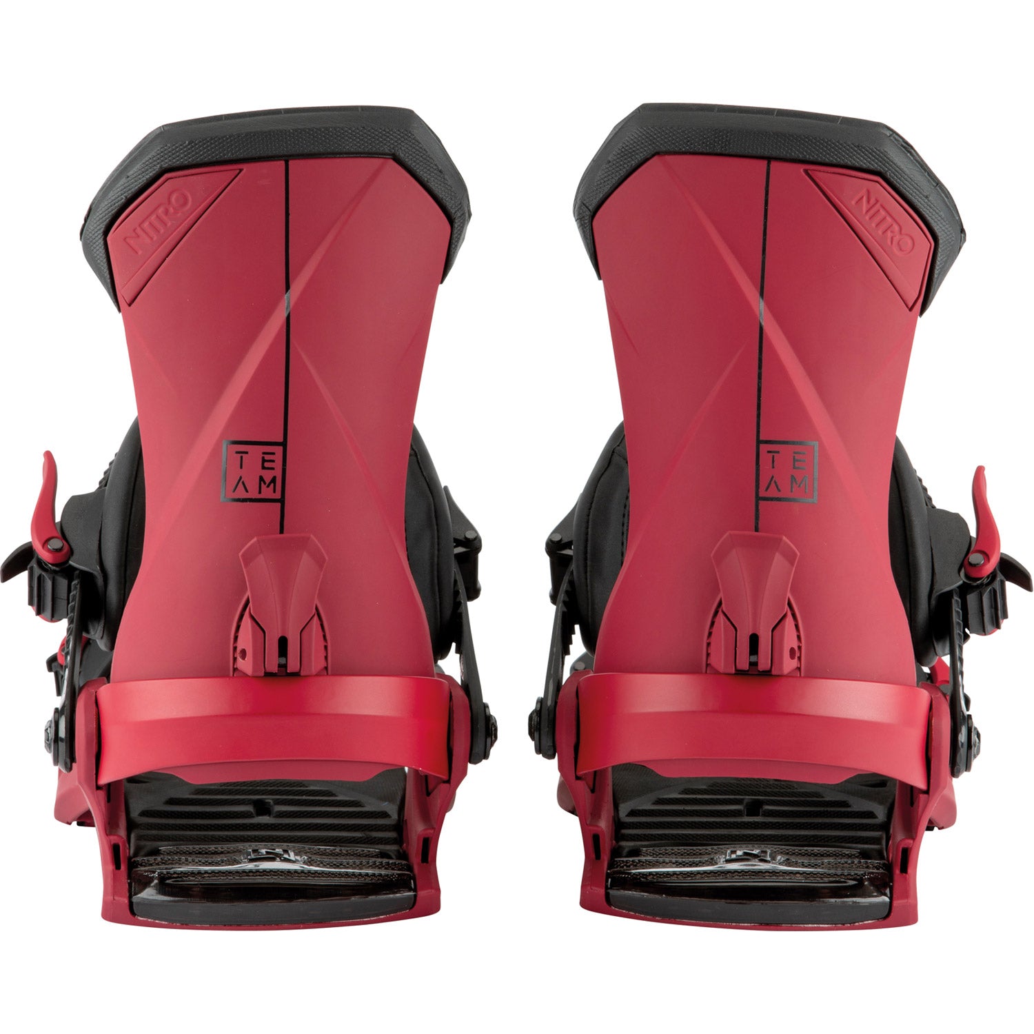 Nitro Team Snowboard Binding 2022 Red