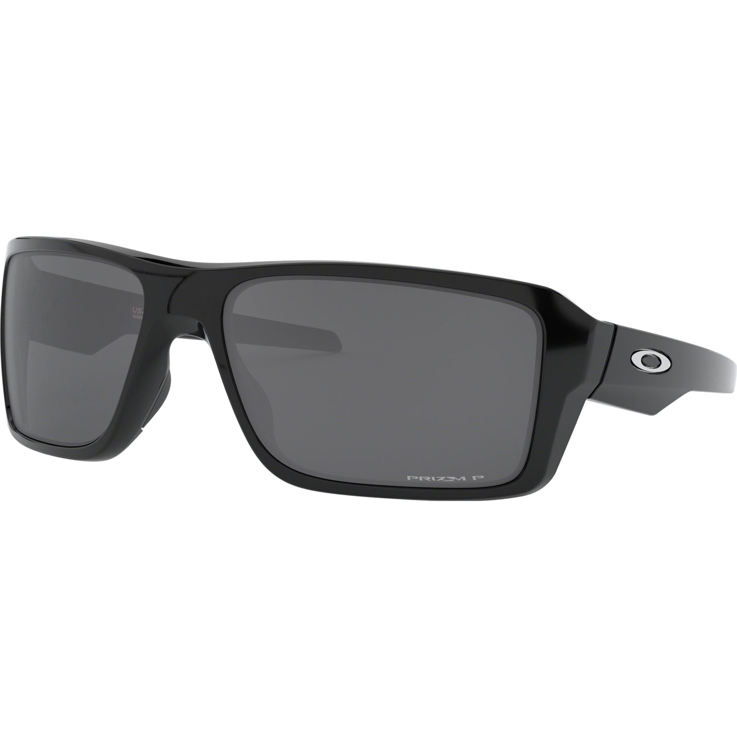 Oakley Double Edge Sunglasses Polished Black Prizm Black