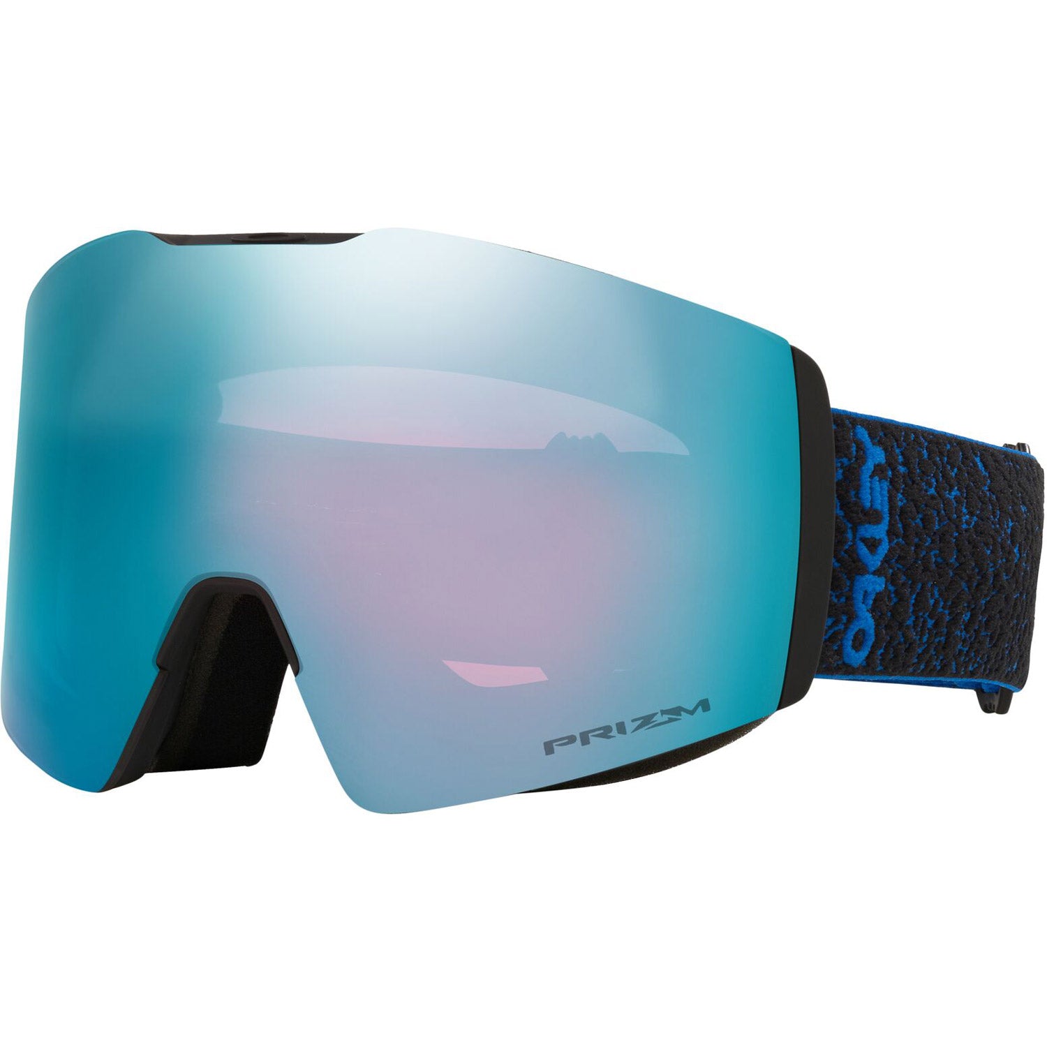 Oakley Fall Line L Snow Goggles 2023 Blue Terrain Prizm Sapphire Iridium Lens