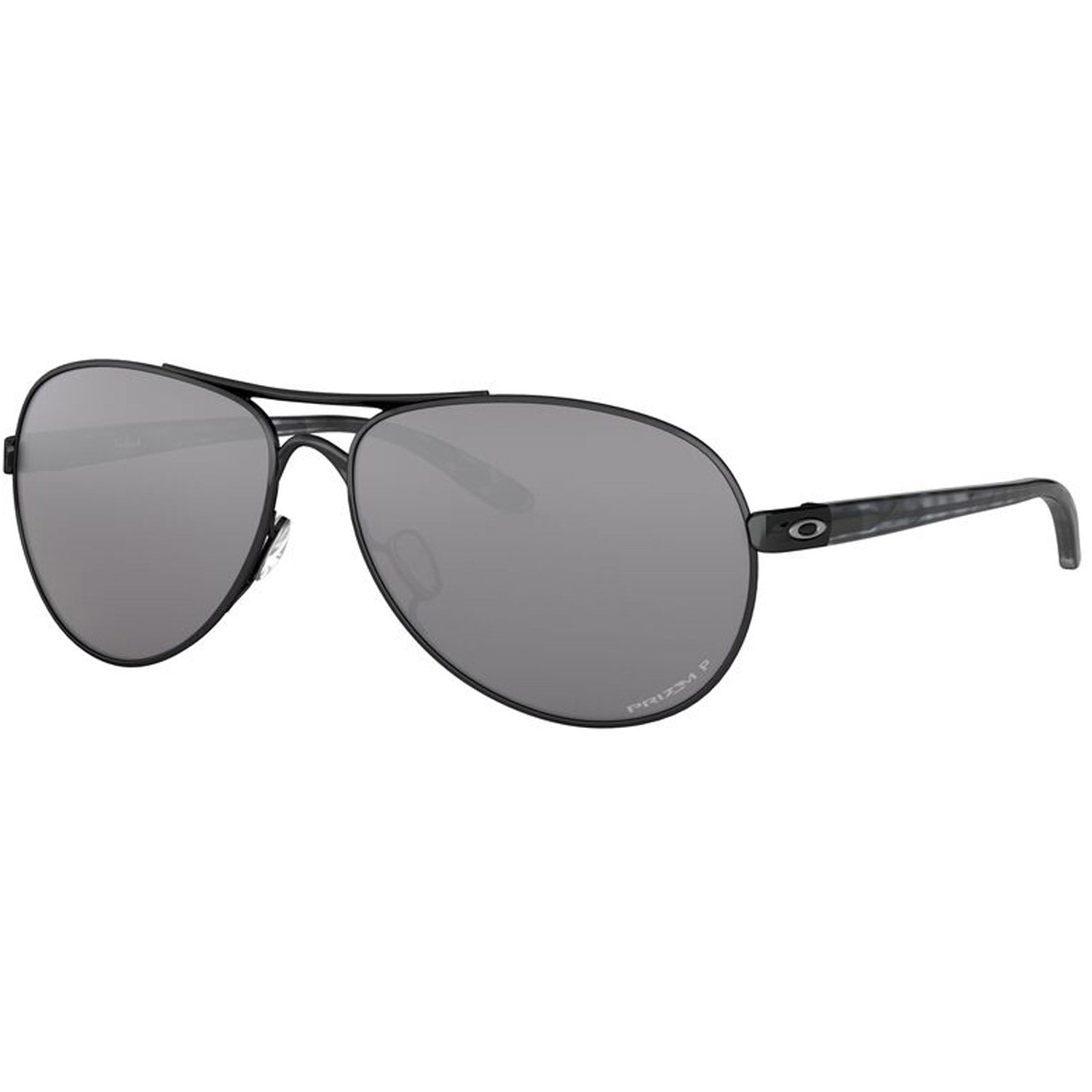 Oakley Feedback Sunglasses Polished Black w/ Prizm Black Polarised lens