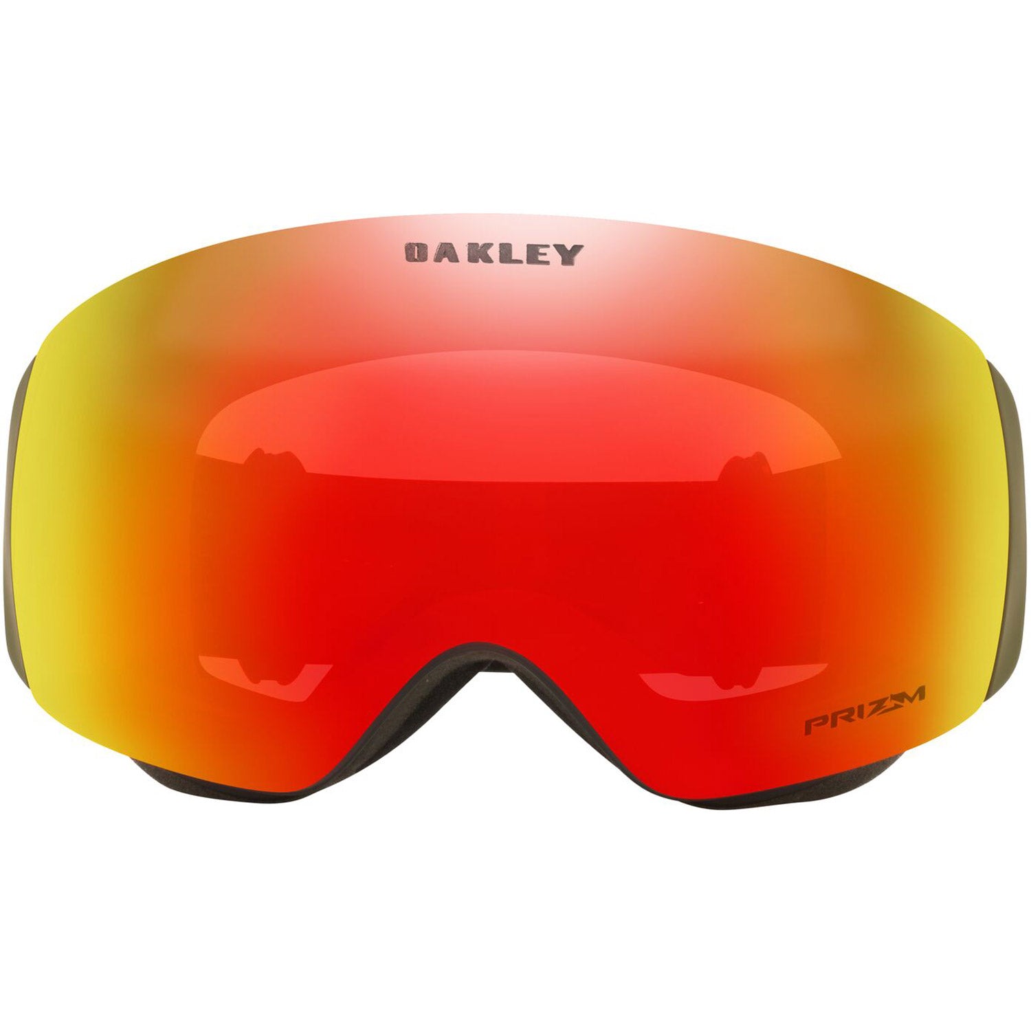 Oakley Flight Deck M Snow Goggles 2023 Dark Brush Prizm Torch Iridium Lens