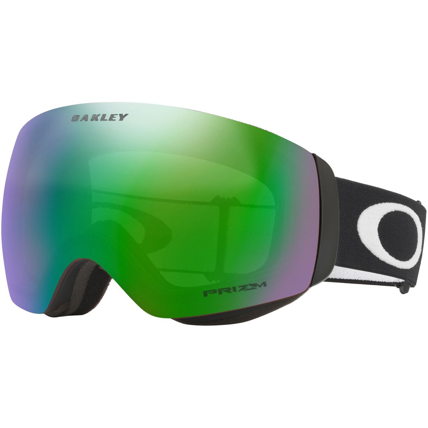 Oakley Flight Deck M Snow Goggles 2023 Matte Black Prizm Jade Lens