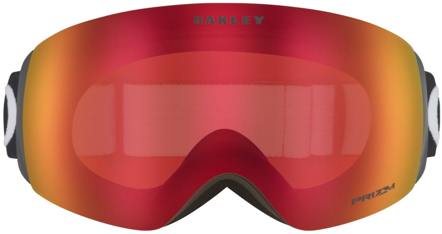 Oakley Flight Deck M Snow Goggles 2023 Matte Black Prizm Torch Iridium Lens