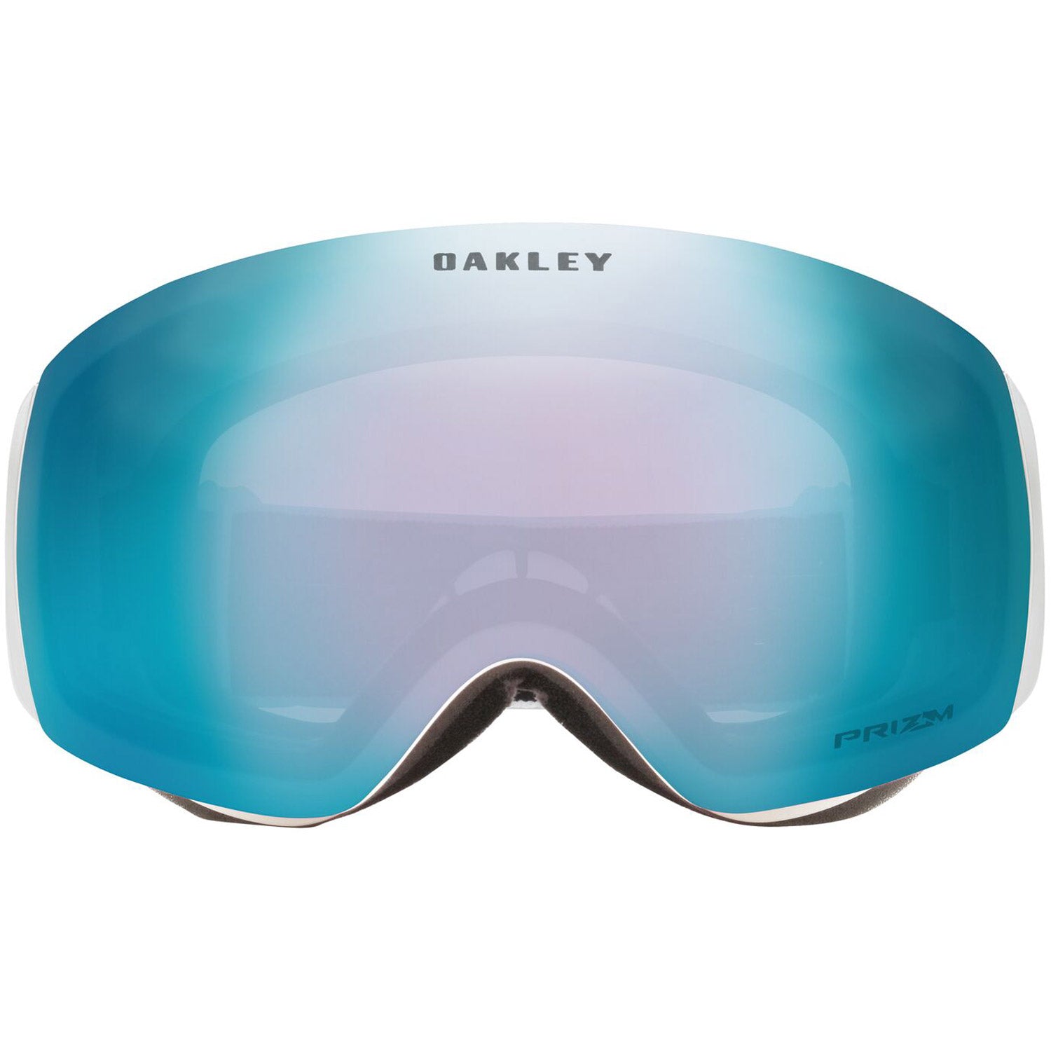 Oakley Flight Deck M Snow Goggles 2023 Matte White Prizm Sapphire Iridium Lens