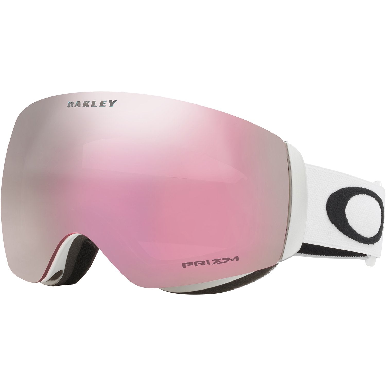 Oakley Flight Deck XM Snow Goggle 2021 Matte White w/ Prizm Hi-Pink Iridium Lens