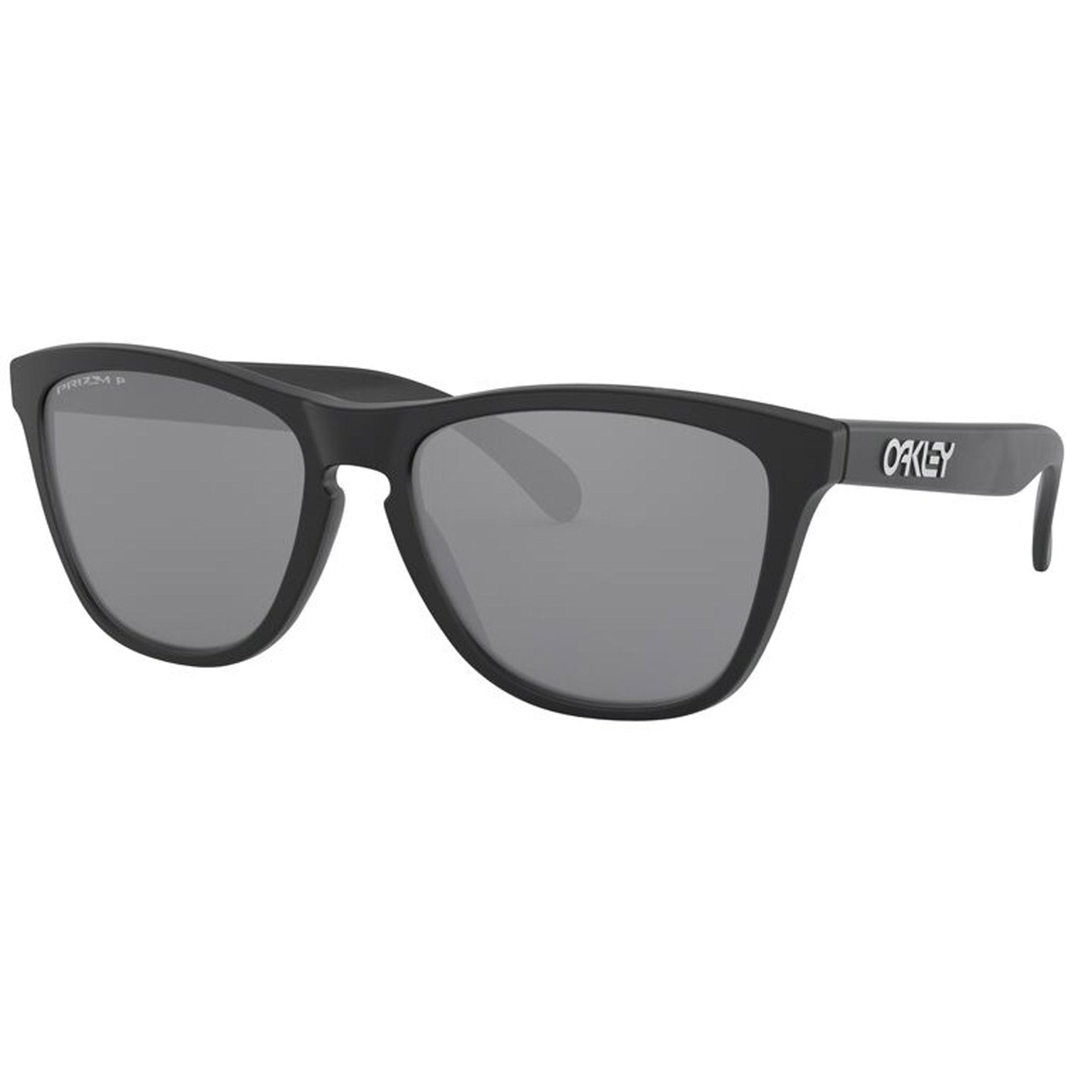 Oakley Frogskins Sunglasses Matte Black Prizm Black Polarised