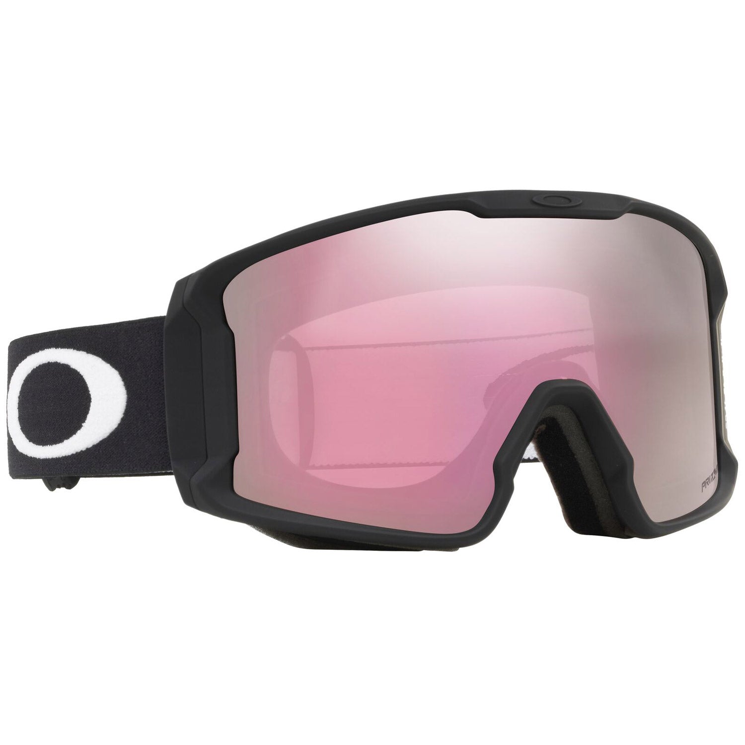 Oakley Line Miner L Snow Goggles 2023 Matte Black Prizm Hi Pink Lens