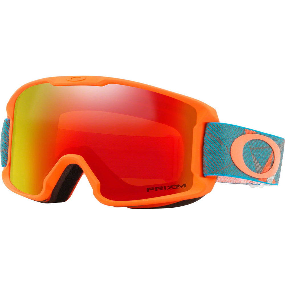 Oakley Line Miner Youth Prizm Goggle 2019 Caribbean Sea Orange Prizm Torch Iridium lens