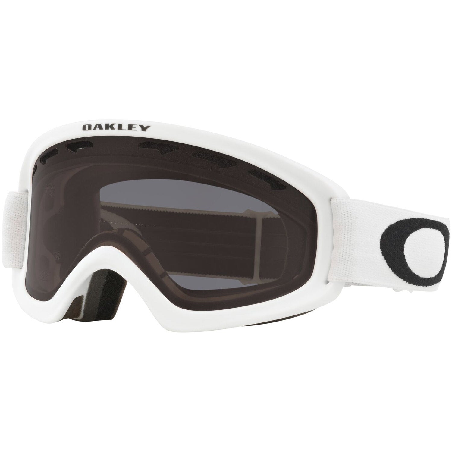 Oakley O-Frame 2.0 Pro M Snow Goggles 2023 Matte White Dark Grey Lens